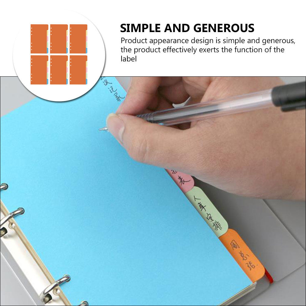 30 Divisores de Índice de Colo - Index Tab Divider reseña y precio